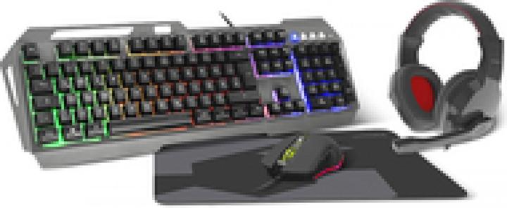 Produktbild Speedlink LUNERA Kabelgebunden, USB Gaming-Tastatur, Maus-Set Beleuchtet, Multimediatasten Deutsch, QWERTZ, Wi (DE, Kabelgebunden)
