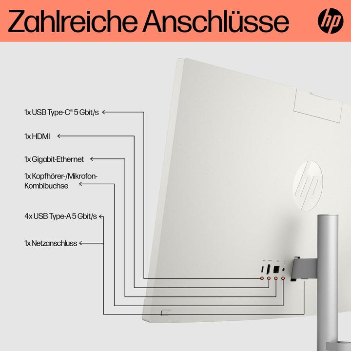 Produktbild HP 24-cr0110ng (AMD Ryzen 3 7320U, 8 GB, 512 GB, Radeon 610M)