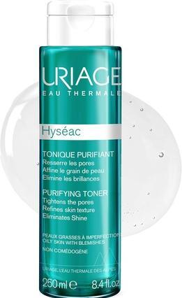 Actual product image Uriage Hyséac Purifying Face Toner 250ml for Oily Skin Reduces Blackheads Pores & Shine Gentle Exfol (Tonic water, 250 ml)