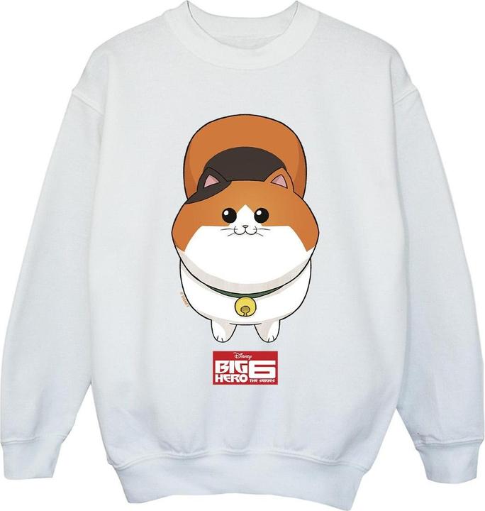 Disney Big Hero 6 Baymax Kitten Face Sweatshirt Mädchen