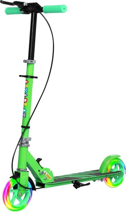 Actual product image Aiyaplay Kinderscooter Kunststoff, Metall Grün