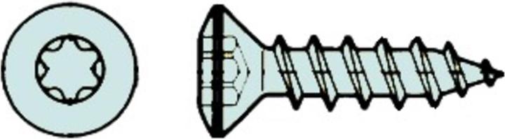 Werkstarck Chipboard screws (1000 Screws per piece)