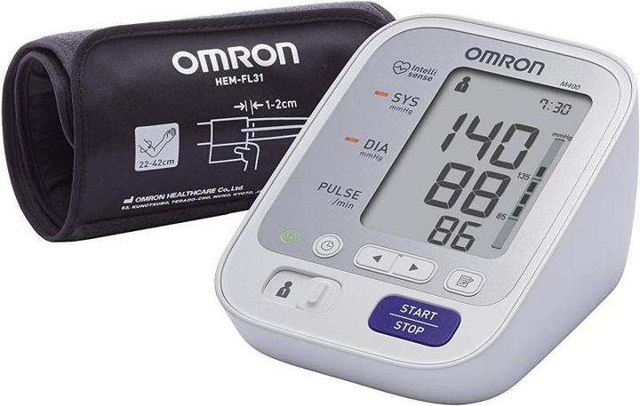 Omron M400 Intellisense Blutdruck-Messgerät Klinisch Validiert (Blutdruckmessgerät Oberarm)