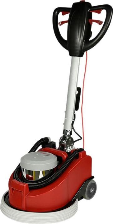 Sprintus ZEUS single disc machine, working width 17", supplied complete with brush set.