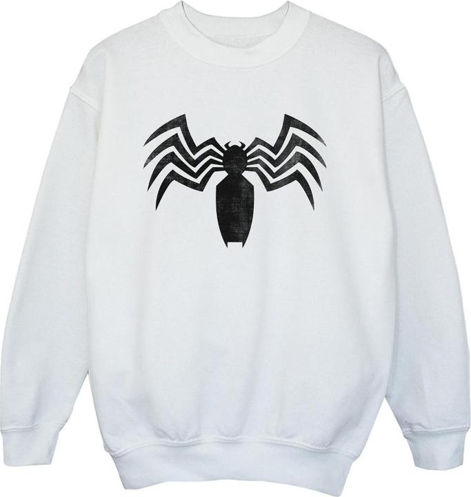 Venom Spider Logo Emblem Sweatshirt Jungen