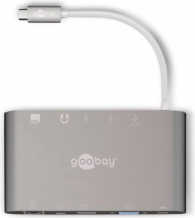 Produktbild Goobay USB-C Multiport-Adapter (USB-C, 11 Ports)