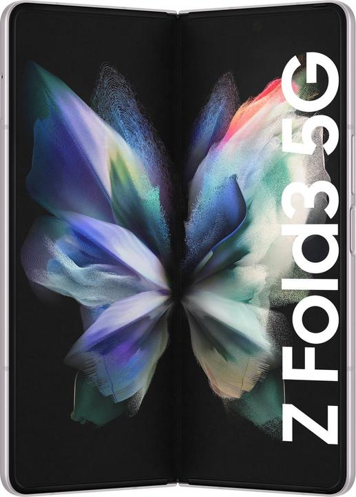 Actual product image Samsung Galaxy Z Fold3 5G EU (512 GB, Phantom silver, 7.60", SIM + eSIM, 12 Mpx, 5G)