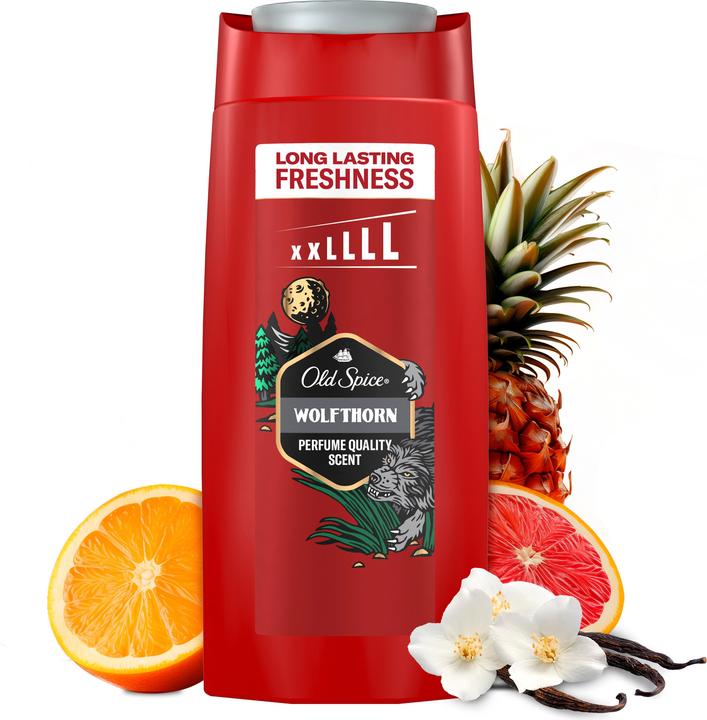 Immagine prodotto Old Spice Gel doccia 3-in-1 Wolfthorn (Corpo, Capelli, Viso) 675 ml (675 ml)