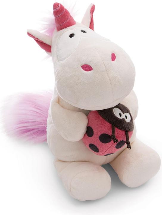 Produktbild NICI 61388 Kuscheltier Einhorn Theodor mit Marienkäfer 35cm (35 cm)