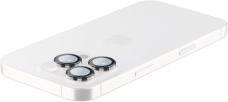 Actual product image Cellularline Camera Lens Ring - iPhone 16 Pro / 16 Pro Max Tempered glass for camera protection (1 Piece, Apple iPhone 16 Pro Max, Apple iPhone 16 Pro)
