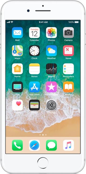 Produktbild Apple iPhone 7 Plus (128 GB, Silver, 5.50", Single SIM, 12 Mpx, 4G)