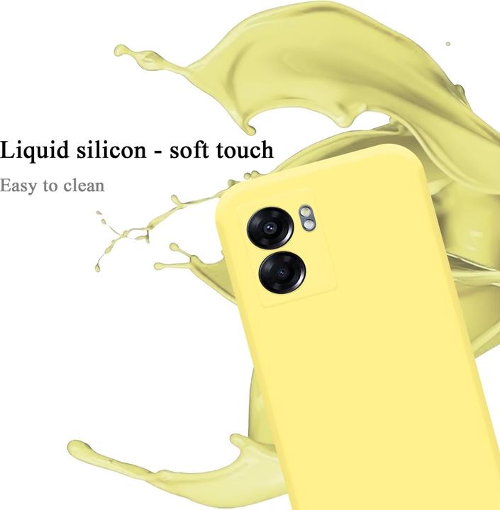Produktbild Cadorabo TPU Liquid Silicone Case Hülle für Oppo A57 5G / A77 5G / Realme V23 (Realme V23 5G, Oppo A57 5G, Oppo A77 5G)