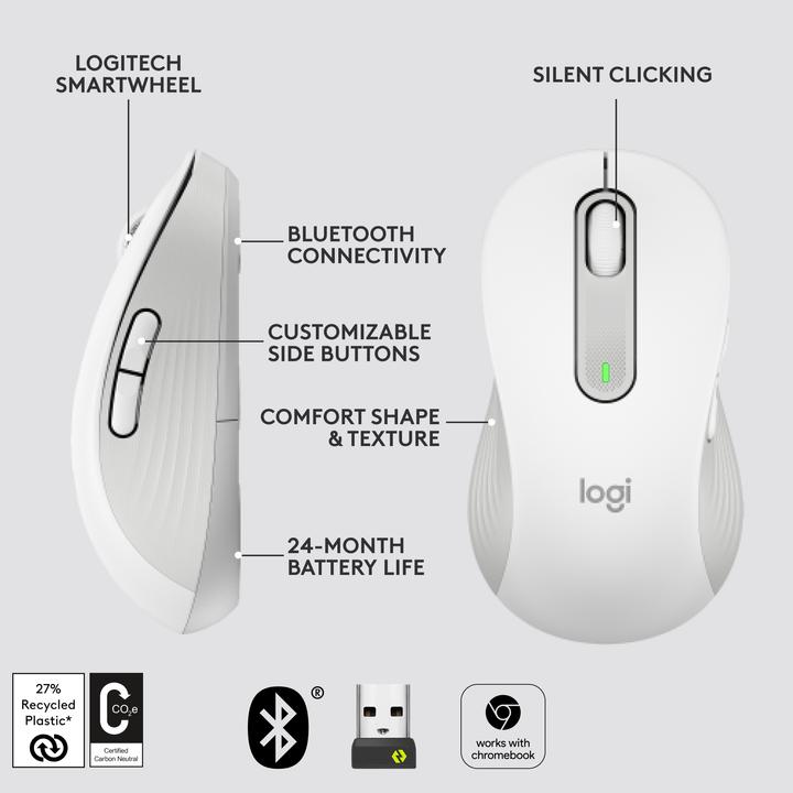 Actual product image Logitech Signature M650 L Left (Wireless)