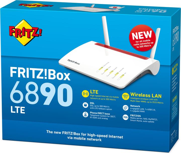 Image du produit AVM FRITZ!Box 6890 LTE International