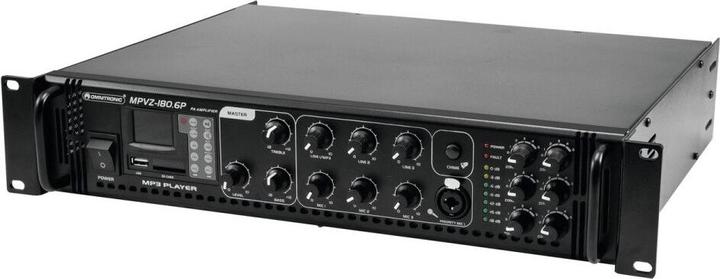 Image du produit Omnitronic MPVZ-180.6P Amplificateur de mixage