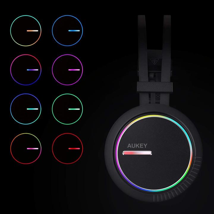 Image du produit Aukey GH-S5 Casque de jeu virtuel 7.1 canaux RGB