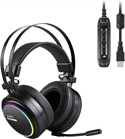 Image du produit Aukey GH-S5 Casque de jeu virtuel 7.1 canaux RGB