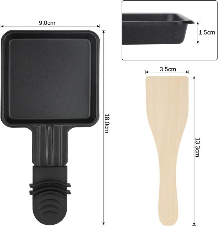 Produktbild K Kumeed Raclette Pfännchen Set