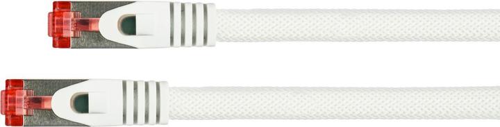 Produktbild Python Series Patchkabel mit Rastnasenschutz (RNS) und Nylongeflecht (S/FTP, CAT6, 5 m)