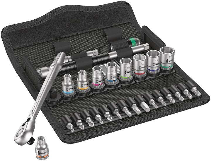 Produktbild Wera 8100 SA 11 Zyklop Metal-Knarrensatz (1/4")