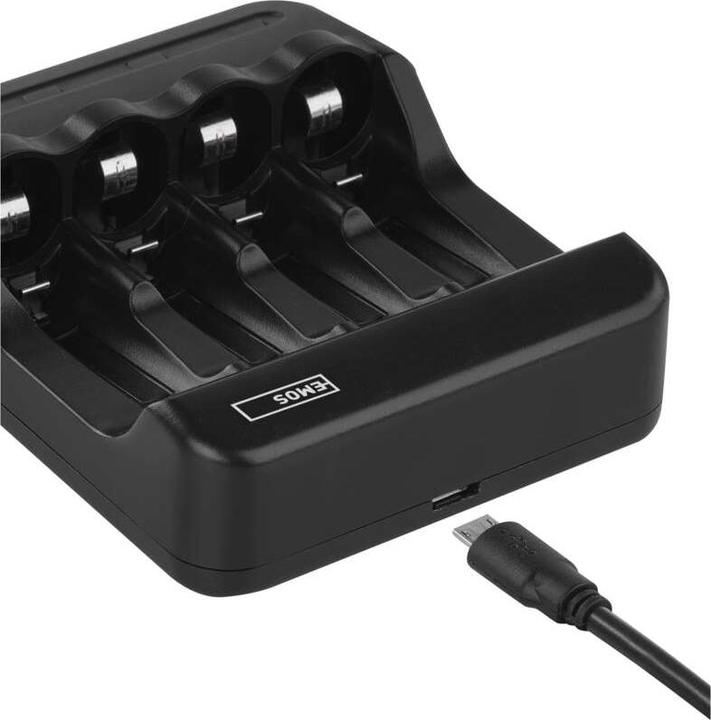 Actual product image Emos Battery Charger BCN-40 (1 pcs., AAA, Chargers without battery)