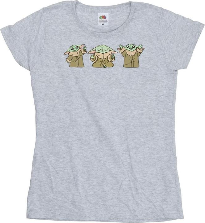 Star Wars The Mandalorian Grogu Poses TShirt (S)