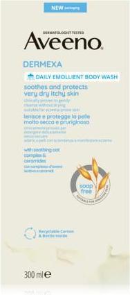 Energy Label Aveeno Dermexa Daily Emollient Body Wash (300 ml)