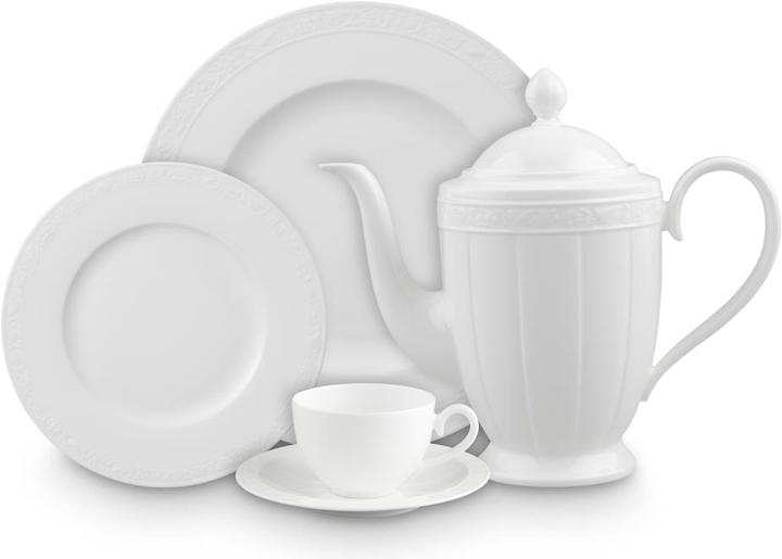 Productafbeelding Villeroy & Boch Plaats-/Gourmetbord Wit Parel (1 x, 30 cm)