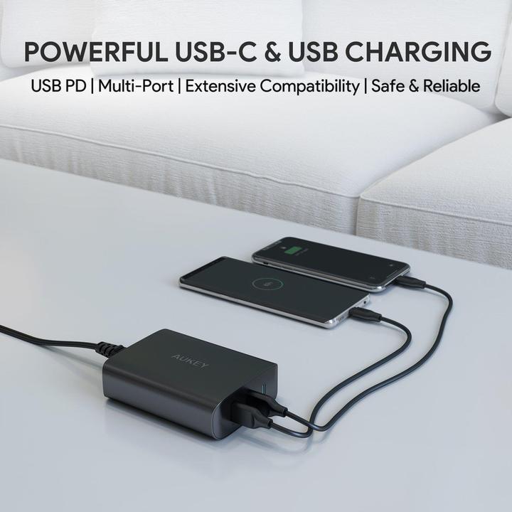 Actual product image Aukey PA-Y12 Charging Station (60 W)