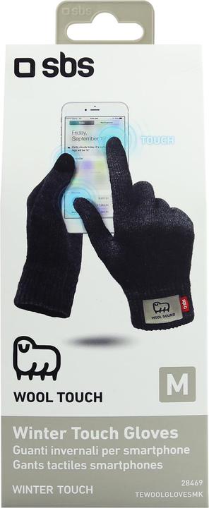 Actual product image SBS Touch gloves medium size for smartphone (M)