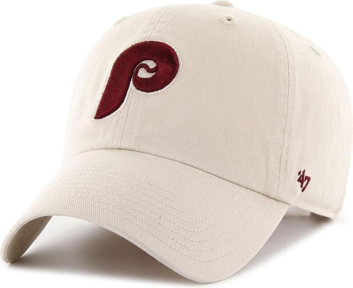 47 Brand Strapback Clean Up Philadelphia Phillies Bone