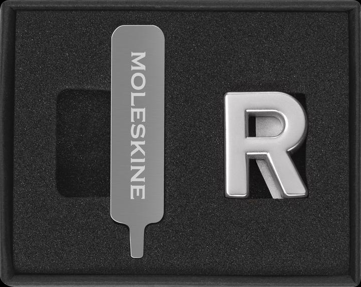 Produktbild Moleskine Pin Buchstabe R Silber (Kein Einband)
