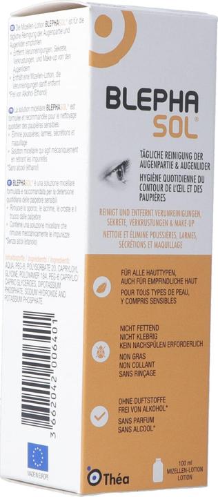 Actual product image Théa Blephasol (Cleansing lotion, 100 ml)