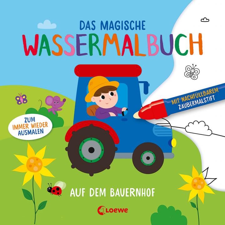 The Magic Water Colouring Book - On the Farm