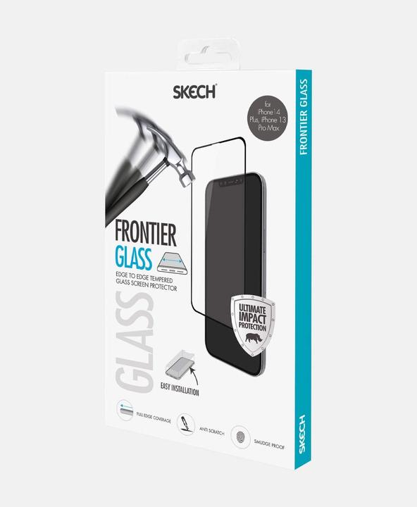 Produktbild Skech Frontier Full-Fit Tempered Glass Displayschutz (1 Stück, Apple iPhone 13 Pro Max, Apple iPhone 14 Plus)