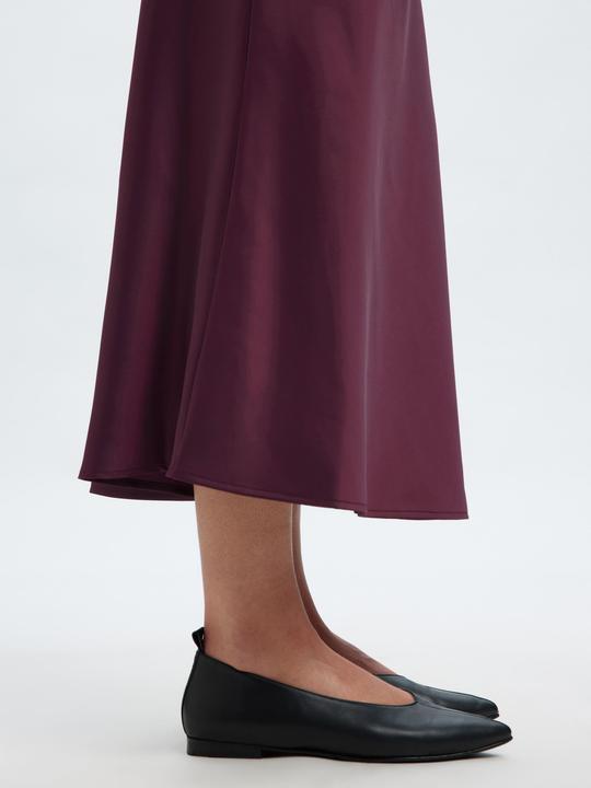 Actual product image Selected Femme Slflena Hw Midi Skirt Noos (40)