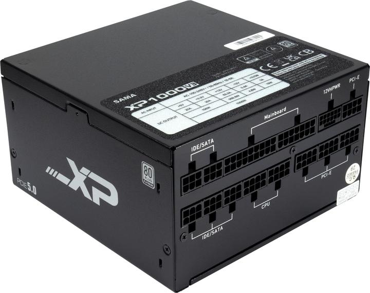 Actual product image Intertec Power supply SAMA XPH-1000A ATX3.0 AC100 1000W,240V,50/60Hz (1000 W)