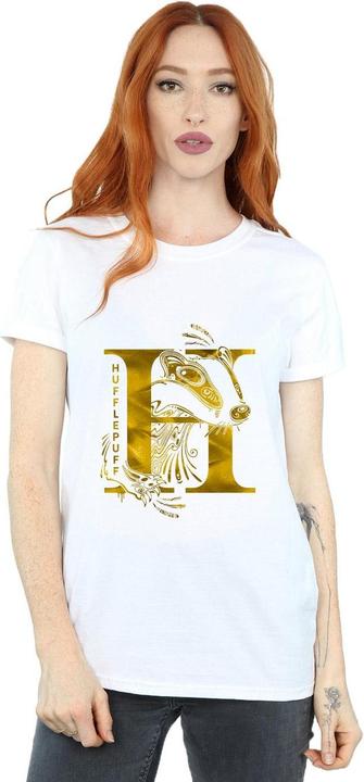 Immagine prodotto Hufflepuff Badger Maglietta Ampia Donna (3XL)