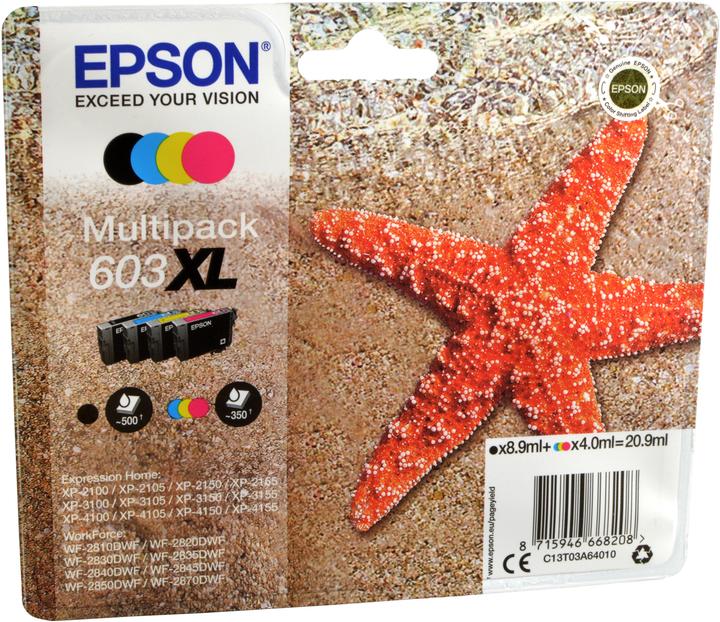 Image du produit Epson 603XL Multipack (M, Y, C, CF)