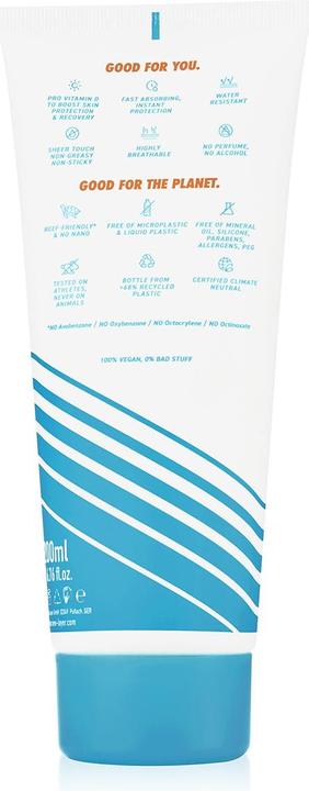 Actual product image New Layer Pro Vitamin D High Performance Sun Cream SPF50+ sensitive (Suntan cream, SPF 50+, 200 ml, 252 g)