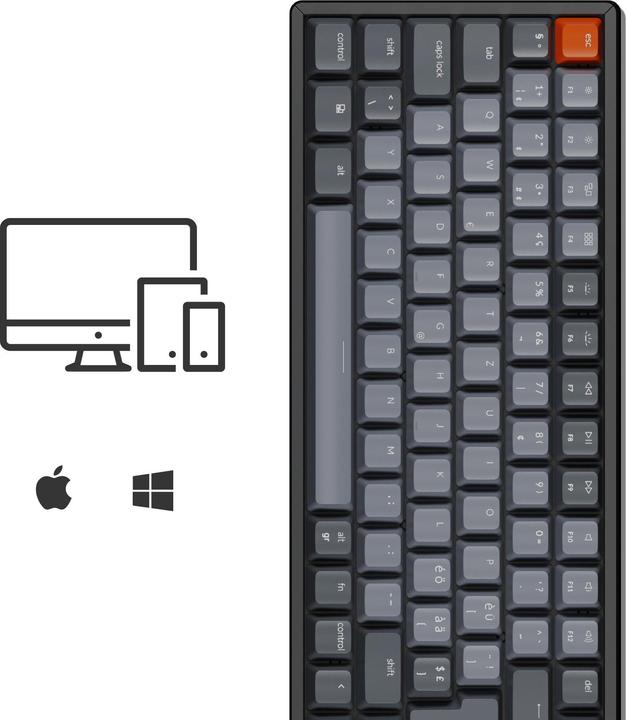 Produktbild Keychron K4 (CH, Kabelgebunden, Kabellos)