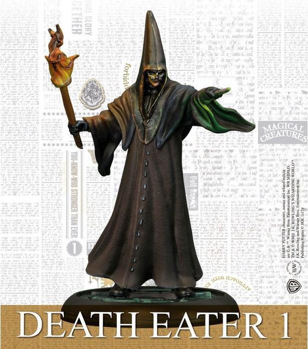 Produktbild Warner Bros Harry Potter: Tabletop Miniaturen Wizarding Wars Barty Crouch Jr. & Todesse (EN)