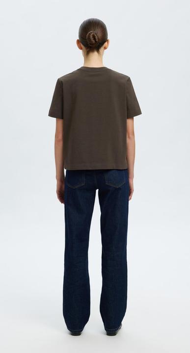 Actual product image Selected Femme Slfessential Ss Boxy Tee Noos (L)