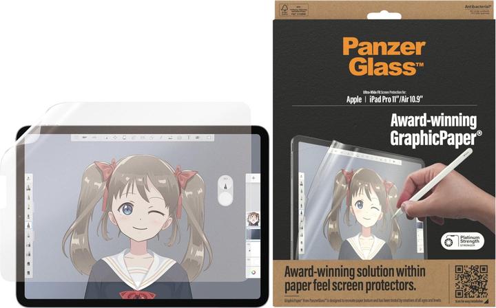 Actual product image PanzerGlass Case Friendly GrapicPaper AB (1 Piece, iPad Pro 11 2020 (2. Gen), iPad Air 2020 (4. Gen), iPad Air 2022 (5th Gen))