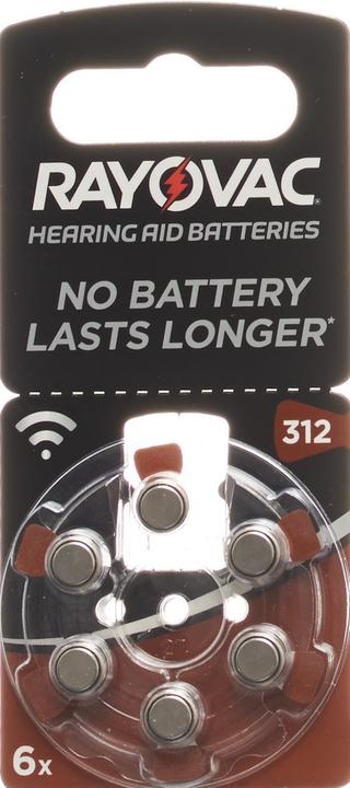 Produktbild Rayovac Acoustic Special (6 Stk., A312, 180 mAh)