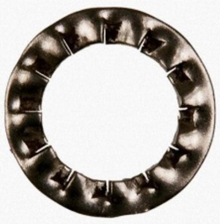 Actual product image Rs Pro Serrated lock washers stainless steel A4 DIN 6798 M10 (M10)