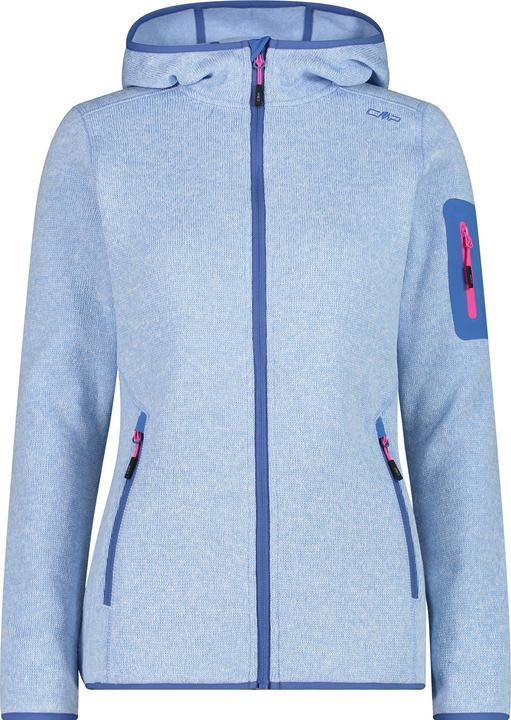 CMP Campagnolo Women's Jacket Fix Hood Jacquard Knitted 3H19826 (34)