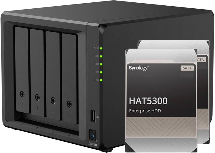 Image du produit Synology DS925+ LE SYSTÈME (2 x 4 To, Synology HAT 53xx)
