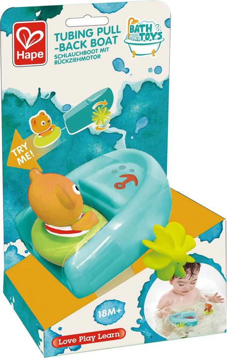 Hape Schlauchboot mit Rückziehmotor