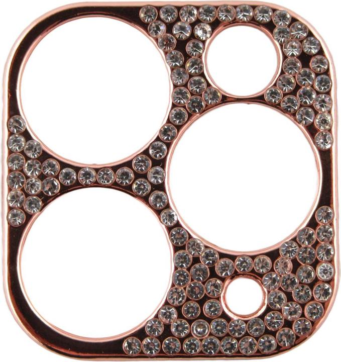 Image du produit PhoneLook Décoration caméra Strass or rose iPhone 11 Pro (Apple iPhone 11 Pro)